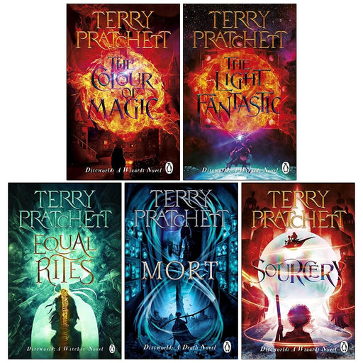 Terry Pratchett's Discworld: Books 1-5 Collection Set - Fiction - Paperback Fiction Corgi Books
