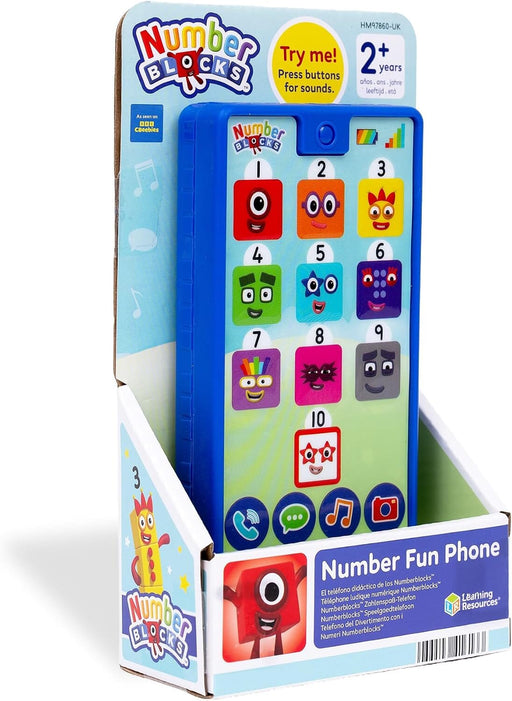 Numberblocks: Number Fun Phone: Let's Learn Phone - Ages 2+ - Educational Toy 3-5 Learning Resources