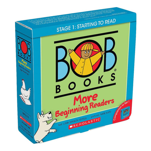 Bob Books: More Beginning Readers (Stage 1: Starting To Read) 12 Books Collection Set - Ages 3-6 - Paperback (Copy) (Copy) (Copy) 0-5 Scholastic