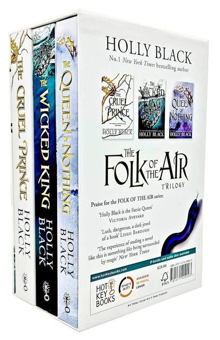 The Folk of the Air Series by Holly Black 3 Books Collection Box Set - Ages 14+ - Paperback B2D DEALS Hot Key Books