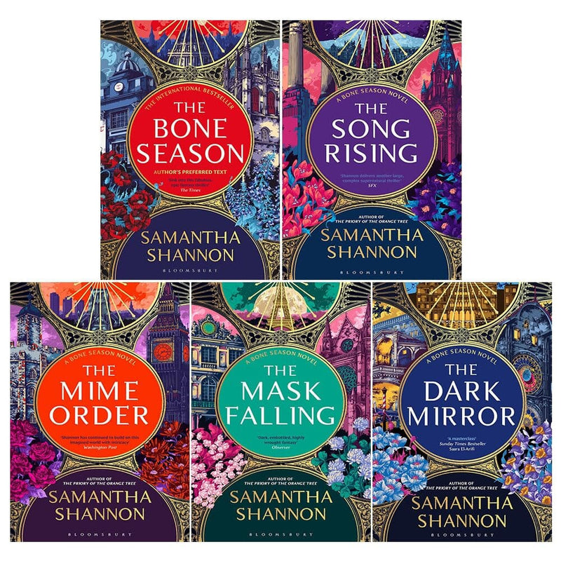 The Bone Season Series by Samantha Shannon 5 Books Collection Set - Fiction - Paperback Fiction Bloomsbury Publishing PLC