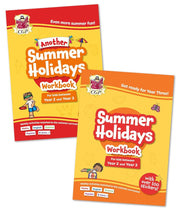 CGP Summer Holidays Activity Workbook Bundle(for kids between Year 2 & Year 3) 2 Books Set - Ages 6-7 - Paperback 5-7 Coordination Group Publications Ltd (CGP)
