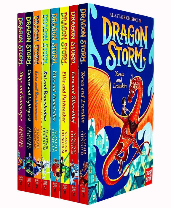 Dragon Storm Series By Alastair Chisholm 8 Books Collection Set - Ages 7-10 - Paperback 7-9 Nosy Crow Ltd