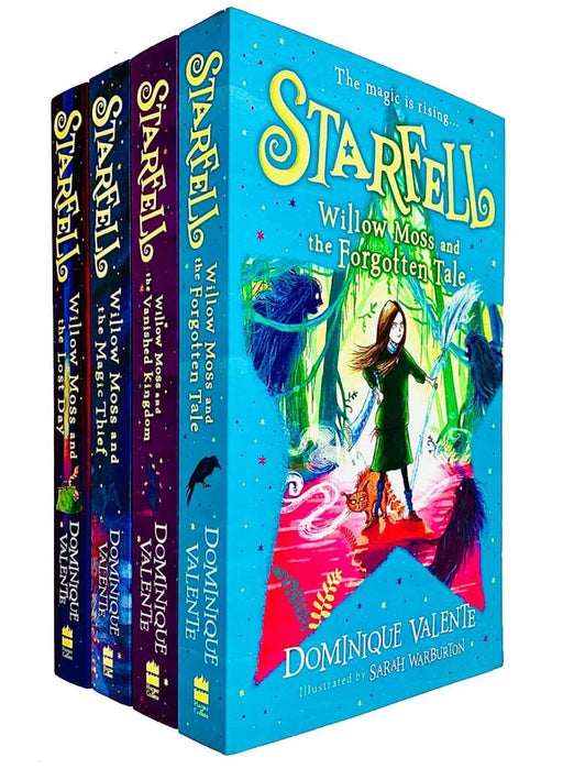 Starfell Series By Dominique Valente 4 Books Collection Set - Ages 8-12 - Paperback 9-14 HarperCollins Publishers