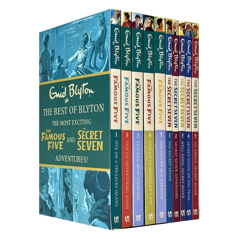 The Best Of Enid Blyton: The Famous Five & The Secret Seven Adventures 10 Books Collection Set - Ages 6-11 - Paperback