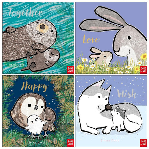 Animal Series By Emma Dodd 4 Books Collection Set - Ages 2-5 - Board Book 0-5 Nosy Crow Ltd