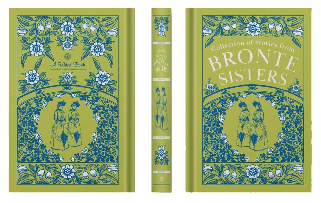 Collection Of Stories From the Bronte Sisters - Fiction - Leather Bound Fiction Wilco Books