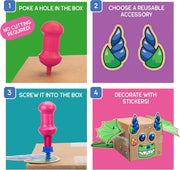 Learning Resources Boxineers Cardboard Animals: Transform Boxes INTO Animals! (Mix & Match 75+ Reusable Pieces!) - Ages 5+ - Educational Toy Educational Toys Learning Resources