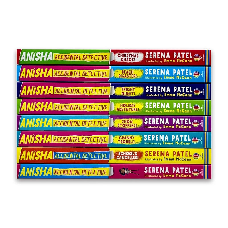 Anisha Accidental Detective Series By Serena Patel 8 Books Collection Set - Ages 7-11 - Paperback