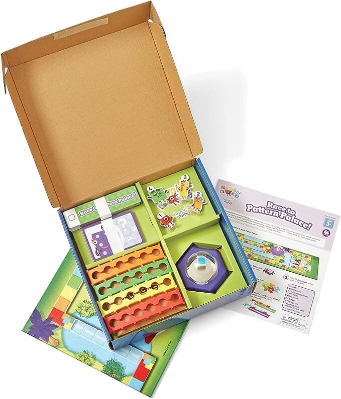 Numberblocks Race to Pattern Palace By Learning Resources - Ages 3+ 0-5 Learning Resources