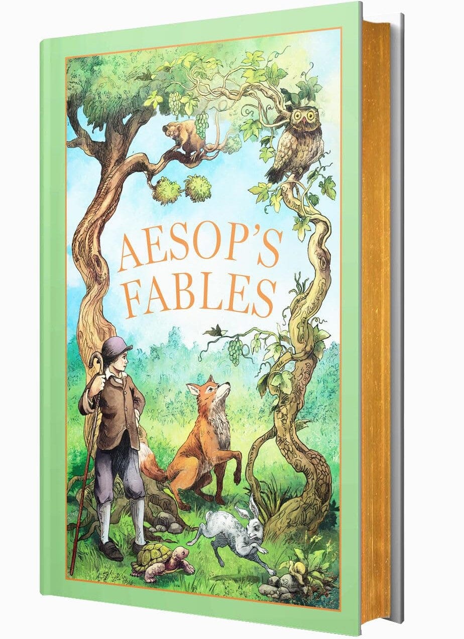 Aesop's Fables By Aesop - Ages 14+ - Leather Bound/Hardback
