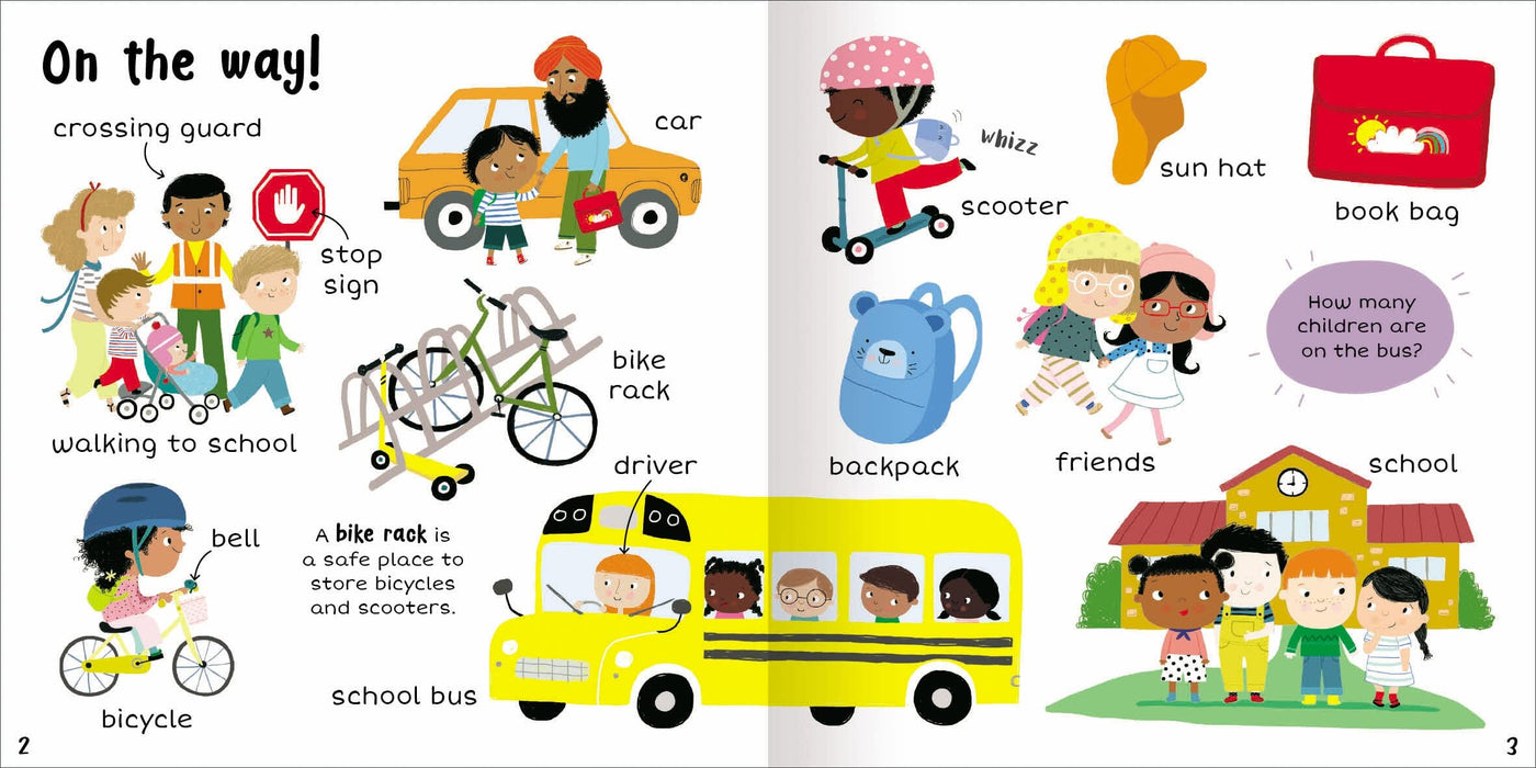 First Words My World By Miles Kelly 4 Books Collection Set - Ages 3+ - Paperback 0-5 Miles Kelly Publishing Ltd