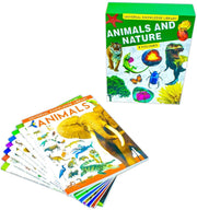 Universal Knowledge Library Series: Animals and Nature 8 Books Collection Set - Ages 7+ - Paperback 7-9 Fox Eye Publishing