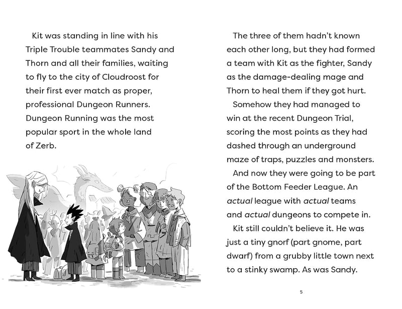 Dungeon Runners Series (Book 1 & 2) By Kieran Larwood: Illustrated 2 Books Collection Set - Ages 7-9 - Paperback 7-9 Nosy Crow Ltd