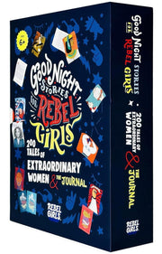 Good Night Stories for Rebel Girls Collection (2 Books & Journal): 3 Books Box Set - Ages 6+ - Paperback 7-9 Rebel Girls Inc