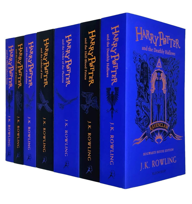 Harry Potter: Hogwarts House Editions - Ravenclaw 7 Books by J.K. Rowling - Ages 9+ - Paperback 9-14 Bloomsbury Publishing PLC