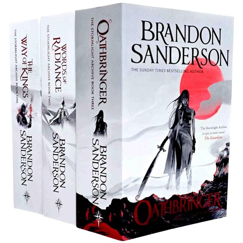 The Stormlight Archive Series By Brandon Sanderson (Book 1-3) Collection 3 Books Set - Fiction - Paperback Fiction Hachette