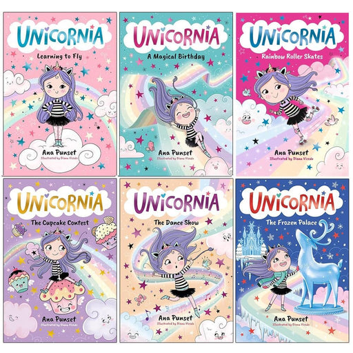 The Magic of Unicornia Series by Ana Punset Illustrated 6 Books Collection Set - Ages 5+ - Paperback 5-7 Walker Books Ltd
