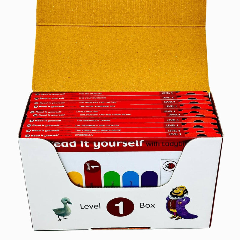 Ladybird Read it Yourself (Level 1) 10 Books Collection Box Set - Ages 4-7 - Paperback 5-7 Penguin