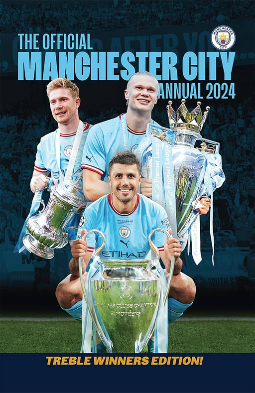 Official Manchester City FC Annual 2024 - Non Fiction - Hardback Non-Fiction Grange Communications Ltd