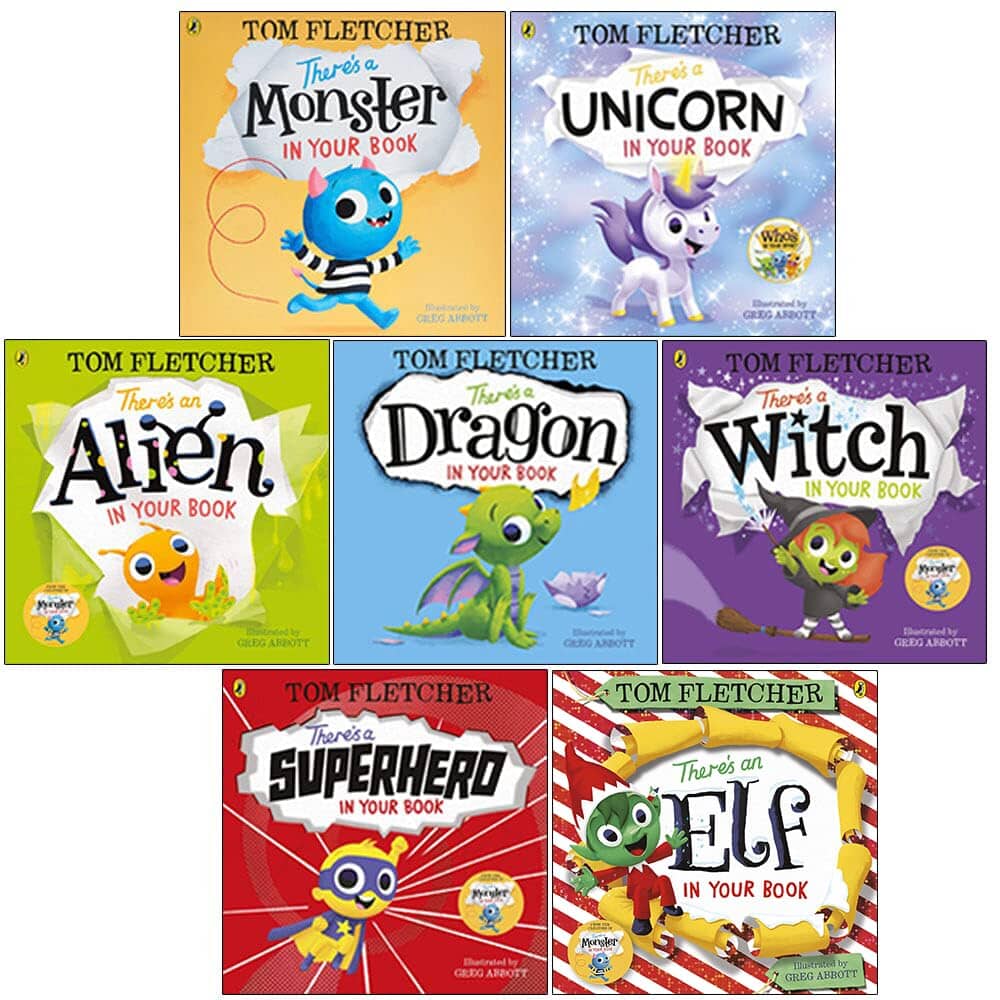 Who's In Your Book? Series By Tom Fletcher 7 Picture Books Collection ...
