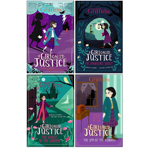 A Girl Called Justice Jones Series By Elly Griffiths 4 Books Collection - Ages 9-12 - Paperback 9-14 Hachette