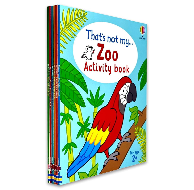That's Not My Activity Books Collection by Matthew Oldham & Rosie Dickins 6 Books Set - Ages 2+ - Paperback 3-5 Usborne Publishing Ltd