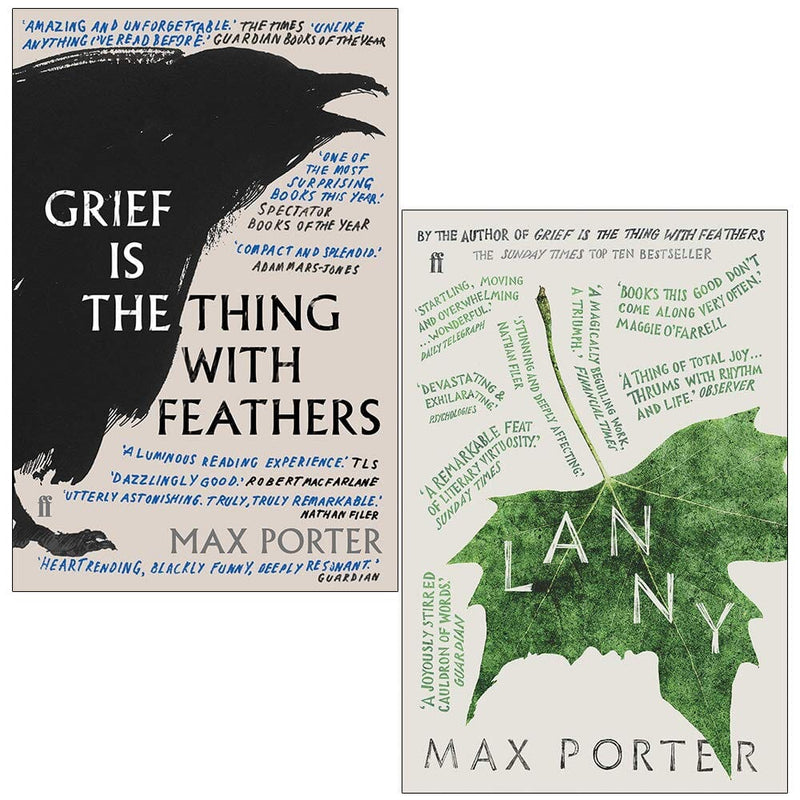Max Porter 2 Books Collection Set - Fiction - Paperback Fiction Faber & Faber