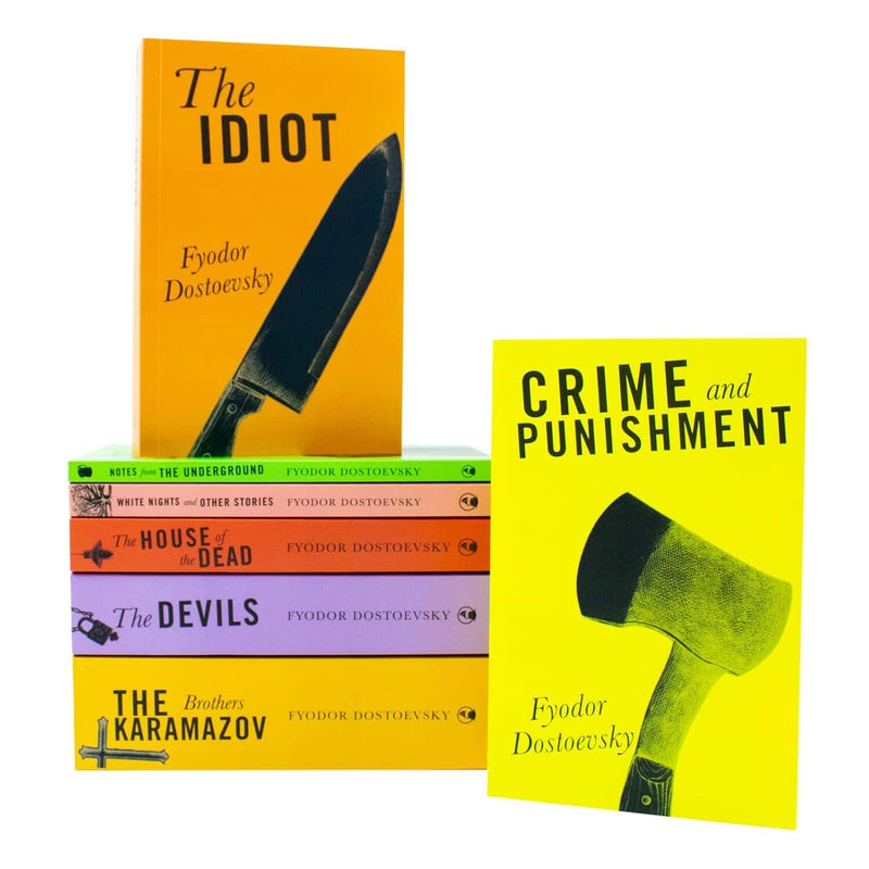 Selected Works of Fyodor Dostoevsky 7 Books Collection Box Set - Fiction - Paperback Fiction Classic Editions