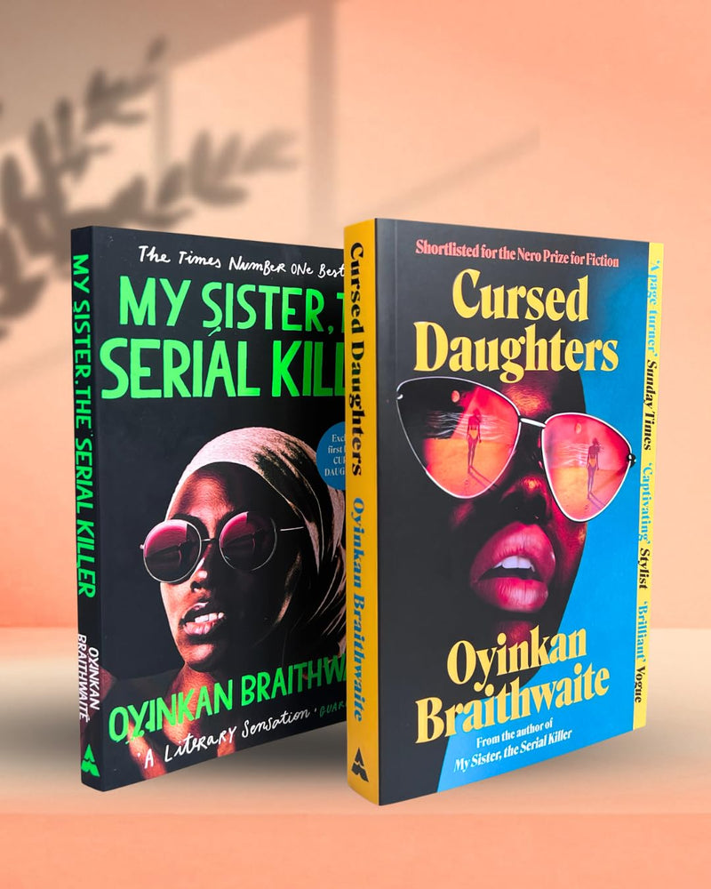 Oyinkan Braithwaite Collection (My Sister, the Serial Killer & Cursed Daughters) 2 Books Set - Fiction - Paperback
