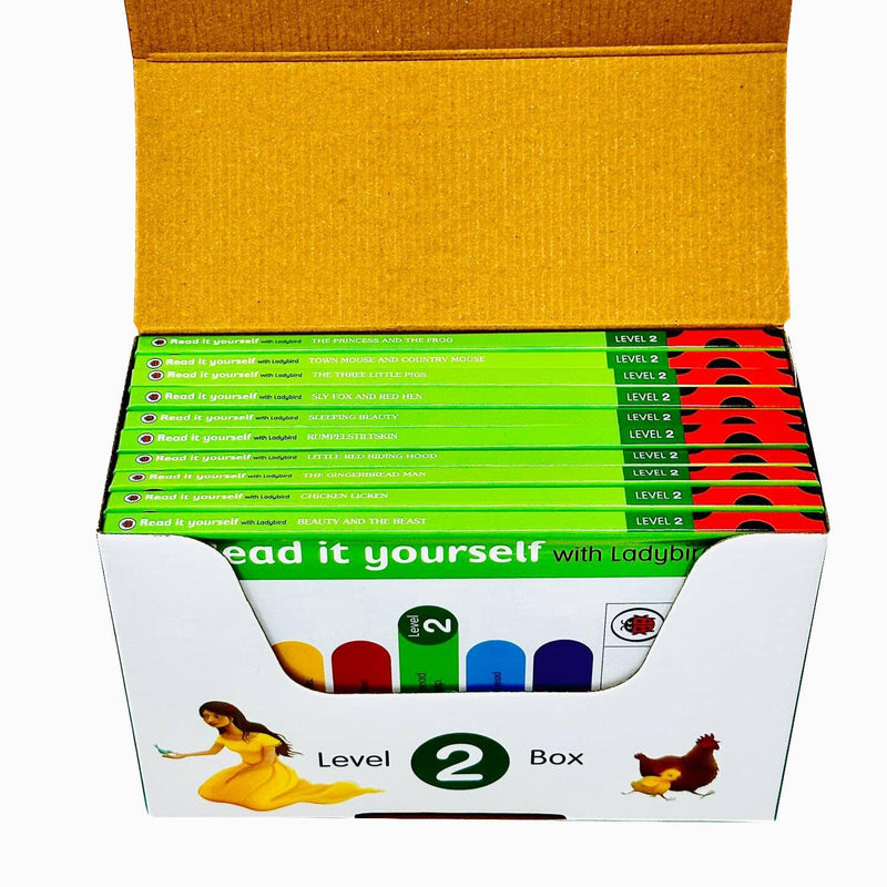 Ladybird Read it Yourself (Level 2) 10 Books Collection Box Set - Ages 4-7 - Paperback 5-7 Penguin