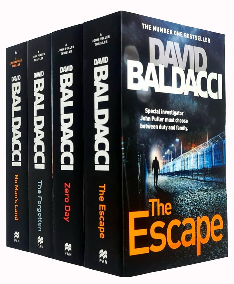 John Puller Series By David Baldacci 4 Books Collection Set - Fiction - Paperback Fiction Pan Macmillan