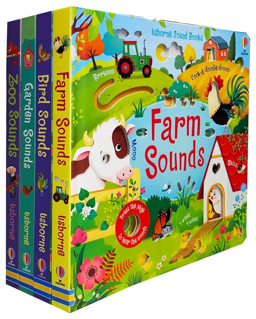 Usborne Sound Books By Sam Taplin 4 Books Collection Set (Series 2 ...
