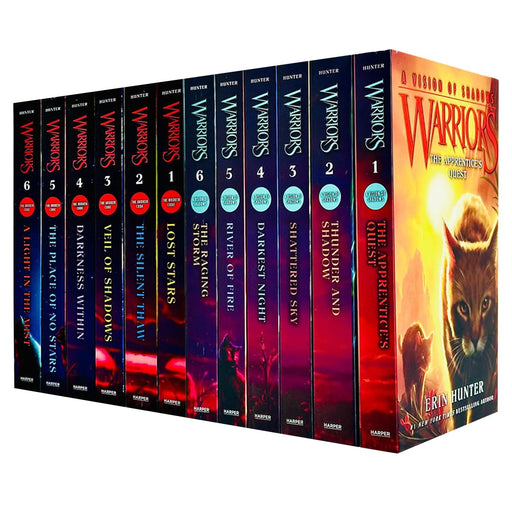 Warrior Cats: Series 6 & 7 (A Vision of Shadows & The Broken Code) By Erin Hunter 12 Books Collection Set - Ages 8+ - Paperback 9-14 HarperCollins Publishers