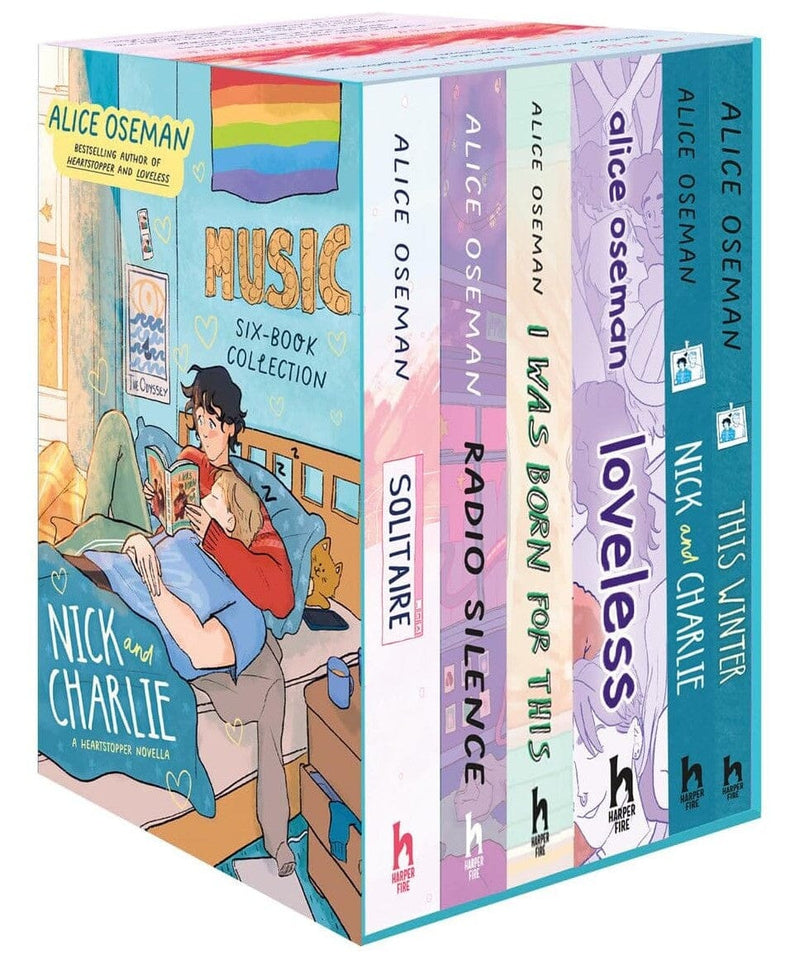 Alice Oseman Collection (Solitaire, Radio Silence, I Was Born For This, Loveless, Nick and Charlie, This Winter) 6 Books Box Set - Ages 13+ - Paperback Fiction HarperCollins Publishers