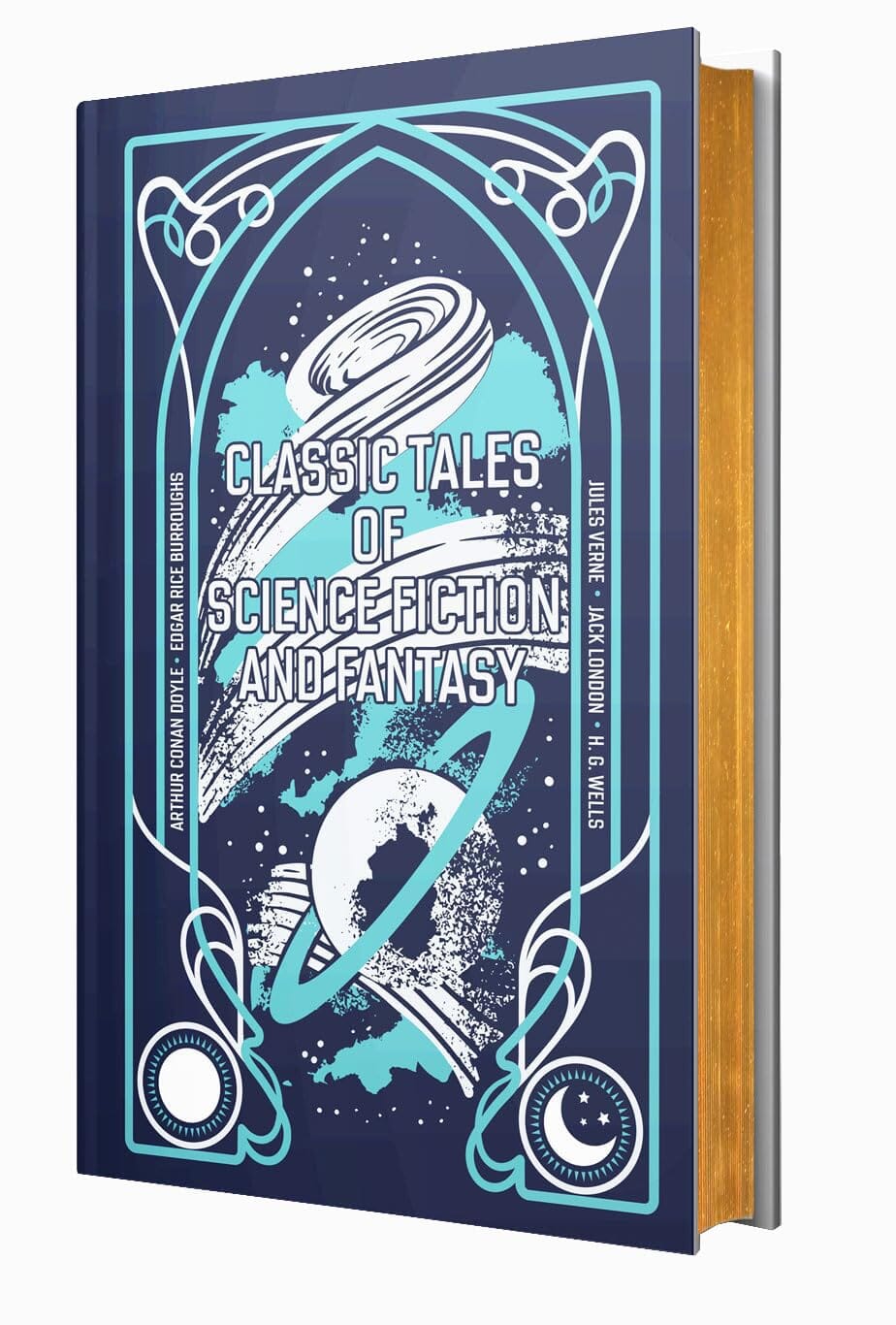 Classic Tales of Science Fiction And Fantasy - Fiction - Leather Bound ...