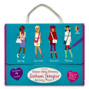Usborne: Sticker Dolly Dressing Fashion Designer Activity Pack By Fiona Watt 4 Books Collection Box Set - Ages 7+ - Paperback 5-7 Usborne Publishing Ltd