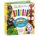 Marvel Spidey and his Amazing Friends with 7 felt-tip pens and over 30 images! - Ages 4-6 - Paperback 3-5 Autumn Publishing