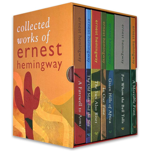Collected Works of Ernest Hemingway 7 Books Collection Box Set - Fiction - Hardback Fiction Wilco Books
