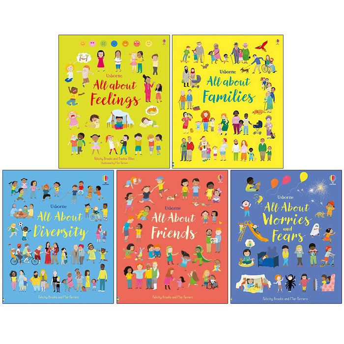 Usborne All About Series By Felicity Brooks 5 Books Collection (Usborne My First Book) - Ages 3-8 - Hardback 0-5 Usborne Publishing Ltd