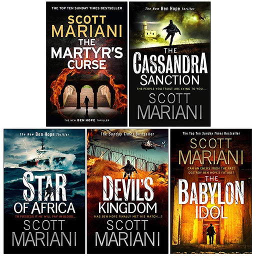 Ben Hope Thriller Series By Scott Mariani 5 Books Collection Set - Fiction - Paperback Fiction HarperCollins Publishers