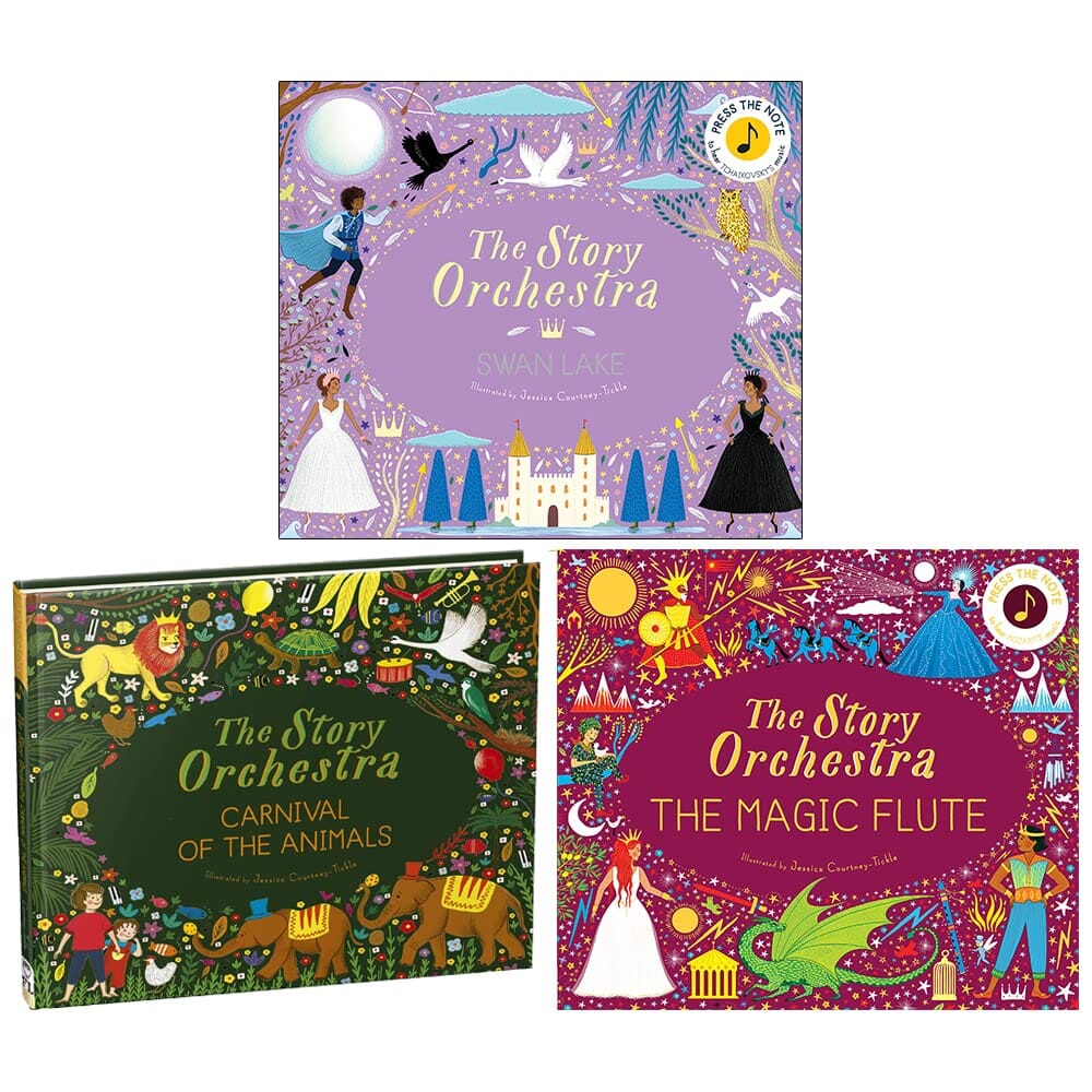 The Story Orchestra Series By Jessica Courtney-Tickle 3 Books Collection Set - Age 3+ - Hardback 0-5 Frances Lincoln Publishers Ltd