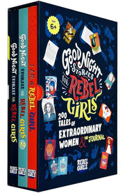 Good Night Stories for Rebel Girls Collection (2 Books & Journal): 3 Books Box Set - Ages 6+ - Paperback 7-9 Rebel Girls Inc