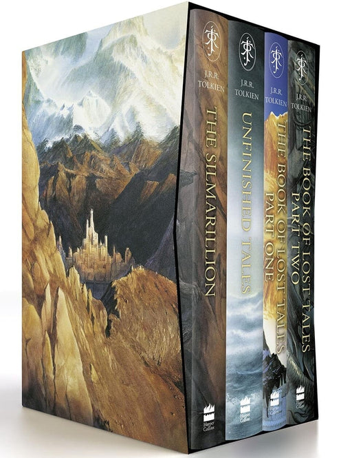 Damaged - The History of Middle-earth by J. R. R. Tolkien & Christopher Tolkien: Illustrated Box Set 1 - Fiction - Hardback Fiction HarperCollins Publishers