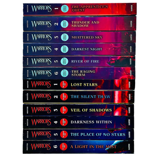 Warrior Cats: Series 6 & 7 (A Vision of Shadows & The Broken Code) By Erin Hunter 12 Books Collection Set - Ages 8+ - Paperback 9-14 HarperCollins Publishers