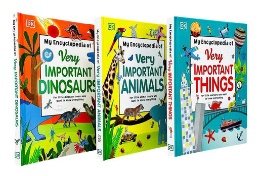 My Very Important Encyclopedias Series By DK 3 Books Collection Set - Ages 5-9 - Hardback 5-7 DK Children