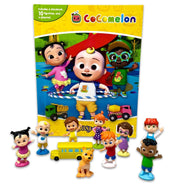 Cocomelon My Busy Books: Includes a storybook, 10 figurines and a playmat - Ages 3-5 - Hardback 3-5 Phidal Publishing