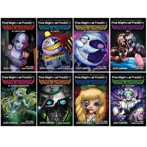 Five Nights at Freddy's: Tales from the Pizzaplex Series By Scott Cawthon 8 Books Collection - Ages 12-14 - Paperback 9-14 Scholastic