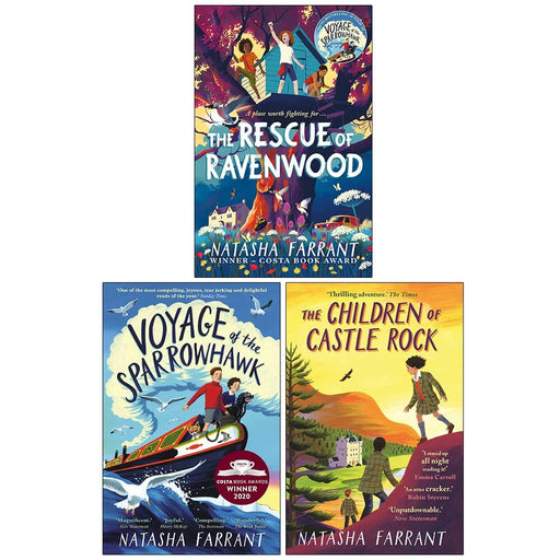 Natasha Farrant 3 Books Collection Set - Ages 8-12 - Paperback 9-14 Faber & Faber