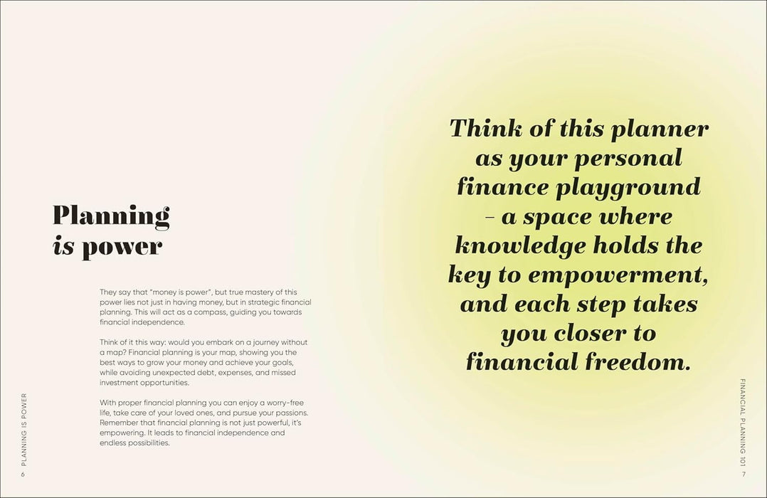 Your Financial Planner: Review, Plan & Reflect by Camilla Falkenberg, Emma Due Bitz & Anna-Sophie Hartvigsen - Non Fiction - Paperback Books2Door
